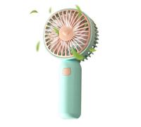 Générique Mini Ventilateur Portatif Rechargeable, Ventilateur Portatif De Refroidissement À Faible Bruit Pour Les Voyages, Le Camping, Le Bureau, La Chambre À Coucher, Les Essentiels De La Maison