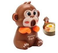 Générique Mini Ventilateur Pour Nourriture - Refroidisseur Portable USB Rechargeable 3 Vitesses Lait Et Café | Petit Ventilo Pour Soupe Et Thé | Accessoire De Pique-nique Et Bureau Modèle Animalier