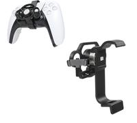 Générique Mini volant imprimé en 3D Pour PS5 et PS5 Pro/slim Remplacement auxiliaire pour manette de jeu Volant de course pour manette de jeu Slim Accessoires de jeux