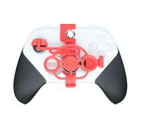 Générique Mini volant manette de jeu pour Xbox Series Elite2 Accessoires de remplacement auxiliaires (Rouge)