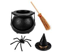 Générique Mini Witches Cauldron - Halloween Candy Pot Set | PP Toy Buckets