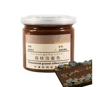 Générique Miniature Basing Sand Mud - 200ml Simulation Earth, Texture Modeling Material | Desert Wilderness Scenery Crafting Supply, Plain Terrain Art Craft for Women Men Teenagers Over 14 Hobby