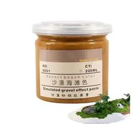 Générique Miniature Basing Sand Mud - 200ml Simulation Earth, Texture Modeling Material | Desert Wilderness Scenery Crafting Supply, Plain Terrain Art Craft for Women Men Teenagers Over 14 Hobby