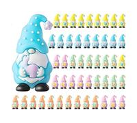 Générique Miniature Gnomes - Festive Fun PVC Easter Sculpture, Garden Statues Dwarf Ornament Kit, Easter GNOME Kit for Indoor, Outdoor Yard, Lawn, Garden, Home, Patio, Farmhouse, Grassland