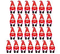 Générique Miniature Gnomes Figurines - 50 Pieces Valentine’s Day Table Decor, Cute Dwarf Statues for Home Living Room Kitchen Mantel Shelf Counter Holiday Party Decoration Set