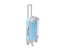 Générique Miniature Imitation Suitcase Plastique Accessoire de Jeu de Rôle pour Garçon Fille Décor pour Poupées Durable Coloris Aléatoire Couleur Aléatoire