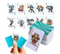 Générique Miniature Playing Cards, Waterproof PVC Deck, Poker Game Card with Durable Material, Travel Card Set, Fun Playing Cards with Compact Design, Entertainment Accessory for Teens Adults