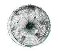 Générique Minnow Trap, Foldable Bass Bait Cage, 12x24In Portable Fish Lure Net, Versatile Mesh Design for Lobstering, Shrimping, Crabbing, Turtle Trapping, Surf, Kayak, River, Lake, Saltwater, Beach