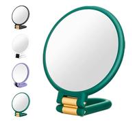 Générique Miroir de Maquillage grossissant 50X, Miroir portatif/Mural Double Face avec poignée réglable à 360 ° pour Les Soins de la Peau et la beauté