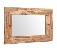 Générique Miroir décoratif Teck 90x60 cm Rectangulaire,Maison & Jardin,Décorations,Miroirs,Brun,11.8 KG,244563