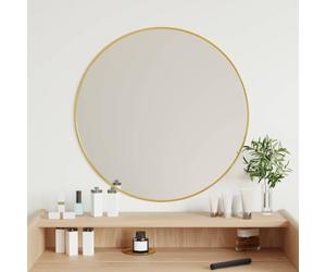 Générique Miroir Mural Doré Ø 60 cm Rond,Maison & Jardin,Décorations,Miroirs,Or,3.42 KG,348182