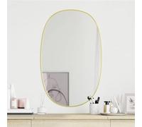 Générique Miroir Mural Doré 70x45 cm,Maison & Jardin,Décorations,Miroirs,Or,3.42 KG,348219