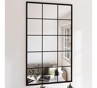 Générique Miroir Mural Noir 100x60 cm métal,Miroirs,342209