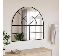 Générique Miroir Mural Noir 100x90 cm Arche Fer,Maison & Jardin, Décorations, Miroirs, Noir (Poids 14.45KG)