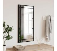 Générique Miroir Mural Noir 40x80 cm rectangulaire Fer,Maison & Jardin, Décorations, Miroirs, Noir (Poids 5.65KG)