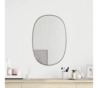 Générique Miroir Mural Noir 60x40 cm,Maison & Jardin,Décorations,Miroirs,Noir,2.64 KG,348224