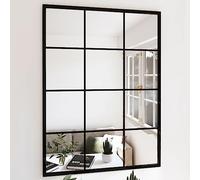 Générique Miroir Mural Noir 80x60 cm métal,Miroirs,342207