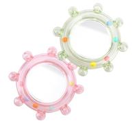Générique Miroir pour Cage à Oiseaux Jouet Rotatif à Roue sonore 2 pièces