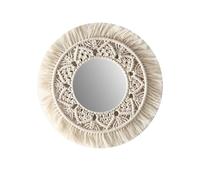 Générique Miroirs pour décoration Murale, Rond Frange | Mural Ornement d'art d'atmosphère Chaude pour Appartement Chambre à Coucher de Chambre à la Maison