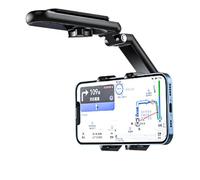 Générique Mirror Phone Clamp, 1 Unit Clip for Driver Safety, Folding Holder