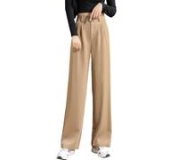 Générique Missmatter Pants for Women, Soraease - Women's Silky Soft Everyday Drape High Rise Stretch Pants, for Fashionable Women (Khaki,TTG)