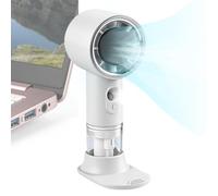 Générique Misting Fan - Portable Handheld Cooler | 3 Speed Rechargeable
