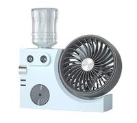 Générique Misting Fan | USB Rechargeable Table Cooling Air Circulator | Fans with Mist | for Office Dorm Bedroom Summer Home Desktop Indoor
