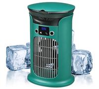 Générique Misting Fan With 880ml Water Tank 3 Speeds Tabletop Wind Blower