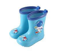 Générique Mixte Enfant Rainyday Botte de Pluie Bottines Fille Garçon Bottes mi-Mollet en Caoutchouc pour garçons Légères Enfants avec Motifs intéressants Confortable Saisons Printemps té Automne