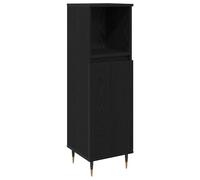 Générique Mobilier de Salle de Bain 3 pièces Chêne Noir Bois d'ingénierie,Ensembles de mobilier pour salles de Bains,55.38KG-3378515
