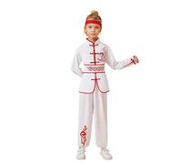 Générique Mode Festive pour Enfants garçons, garçons Filles Costume Chinois entraînement Uniformes Arts Traditionnels Ailes Tenues