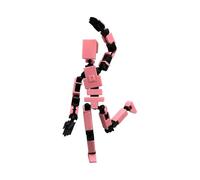 Générique Modèle Couleur Imprimé en 3D, Articulée Mobile, Affichage Et Éducatif | Ensemble De Jeu De Modèle De Pose Flexible, pour La Maison, La Maternelle, La Crèche, Cadeau d'anniversaire, Acte