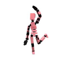 Générique Modèle Couleur Imprimé en 3D, Articulée Mobile, Affichage Et Éducatif | Ensemble De Jeu De Modèle De Pose Flexible, pour La Maison, La Maternelle, La Crèche, Cadeau d'anniversaire, Acte