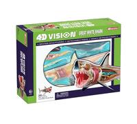 Générique Modèle d'anatomie 4D du grand requin blanc, modèle d'anatomie d'organe de requin détachable en 20 parties, modèle anatomique d'animal à vision 4D, pour l'étude, l'affichage et l'enseignement