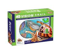 Générique Modèle d'anatomie d'escargots 4D Vision, 32 pièces détachables, modèle de squelette d'anatomie d'escargots, jouet de simulation et d'assemblage - pour l'enseignement de la biologie animale