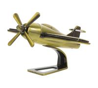 Générique Modèle d'avion moulé sous Pression : Avion de Collection en Alliage de Zinc - Mini hélice d' en métal pour garçons et Filles - Décoration de fête d'anniversaire pour la