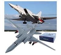 Générique Modèle d'avion Russe en Alliage À Aile Variable, Réduit De Bombardier Backfire 22TU-22M3, Échelle 1:144
