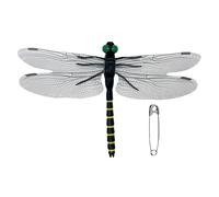 Générique Modèle de libellules | Jouet de Simulation | 5.51x3,74in Figurine géante réaliste libelluli avec épingle et Corde Suspension | Modèles éducatifs Animaux, décorations libellules pour Enfant