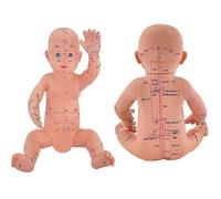 Générique Modèle de massage d'acupuncture pour bébés - Modèle d'acupuncture féminine-Poupée de formation d'enseignement du méridien du corps de la médecine chinoise avec massage de simulation