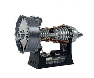 Générique Modèle de Moteur d'avion Turbo TR900 Kit, 3D Printed 11In Speed Aircraft Turbojet Engine,Simulation Aero Engine Steam Toy pour Les PassionnéS D'Aviation (25cm / 11in)