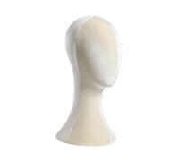 Générique Modèle de tête de mannequin punage facile Utiliser le support d'écran du chapeau Solder de perruque pour la coiffure de salon, Abricot