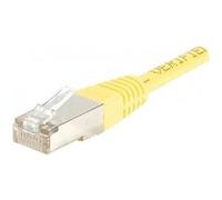 Goobay Câble de liaison 50166 CAT 5e F/UTP Jaune 2 m