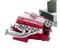 Générique Modèle Moteur V8,Construction Moteur Métallique - Jouets de Collection pour Adolescents et Adultes