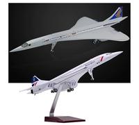 Générique Modèle Réduit d'avion Supersonique Concorde De Singapore Airlines À L'échelle 1:125 - Nez Mobile, Train D'atterrissage Amovible, Avion for Passionnés D'aviation Et D'histoire(Advanced)