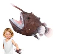 Générique Modèles d'animaux Marins - Figurine Animale de mer | Mini-pêcheur Portable Figure de Poisson | Simulation pour Créature à pêche à la Ligne, Jouet de Vie Marine réaliste, cognition