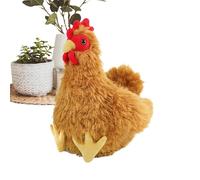 Générique Modern Poultry Cushion, High Density Cotton Doll, 12.10 inches Washable Exterior with Soft Build, Industrial Grade Chicken Toy, Comfort Pillow with Sl inish, for Apartment and Home