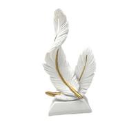 Générique Modern Resin Sculpture Decor - 7.09in Statue with Base | Entryway Art Ornament | Home Shelf Figurine, Elegant Decorative Piece for Living Room, Bedroom, Office, Cafe Display