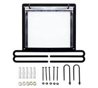 Générique Modern Ribbon Organizer, Space Saving Holder, 16.4 inch Horizontal Iron Bar with Slots, Industrial Grade Metal Rail, Achievement Rack with Style Awards Hanger for Soccer and Wrestling