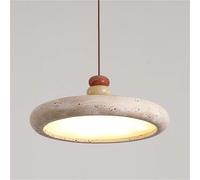 Générique Modern Round Natural Stone Pendant Lamp 30/40cm Dining Room Kitchen Bedroom Lighting Fixtures Dropshipping