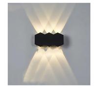 Générique Moderne Simple intérieur applique extérieure couloir allée porte éclairage extérieur mur carré LED étanche applique murale, Luminaires intérieur